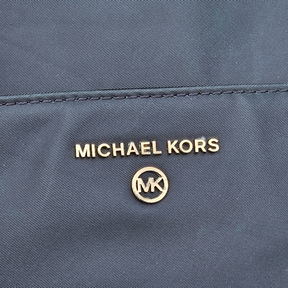 Michael Kors Prescott Large Backpack Navy Blue Pack Designer Bag Organizer Purse - Picture 2 of 16